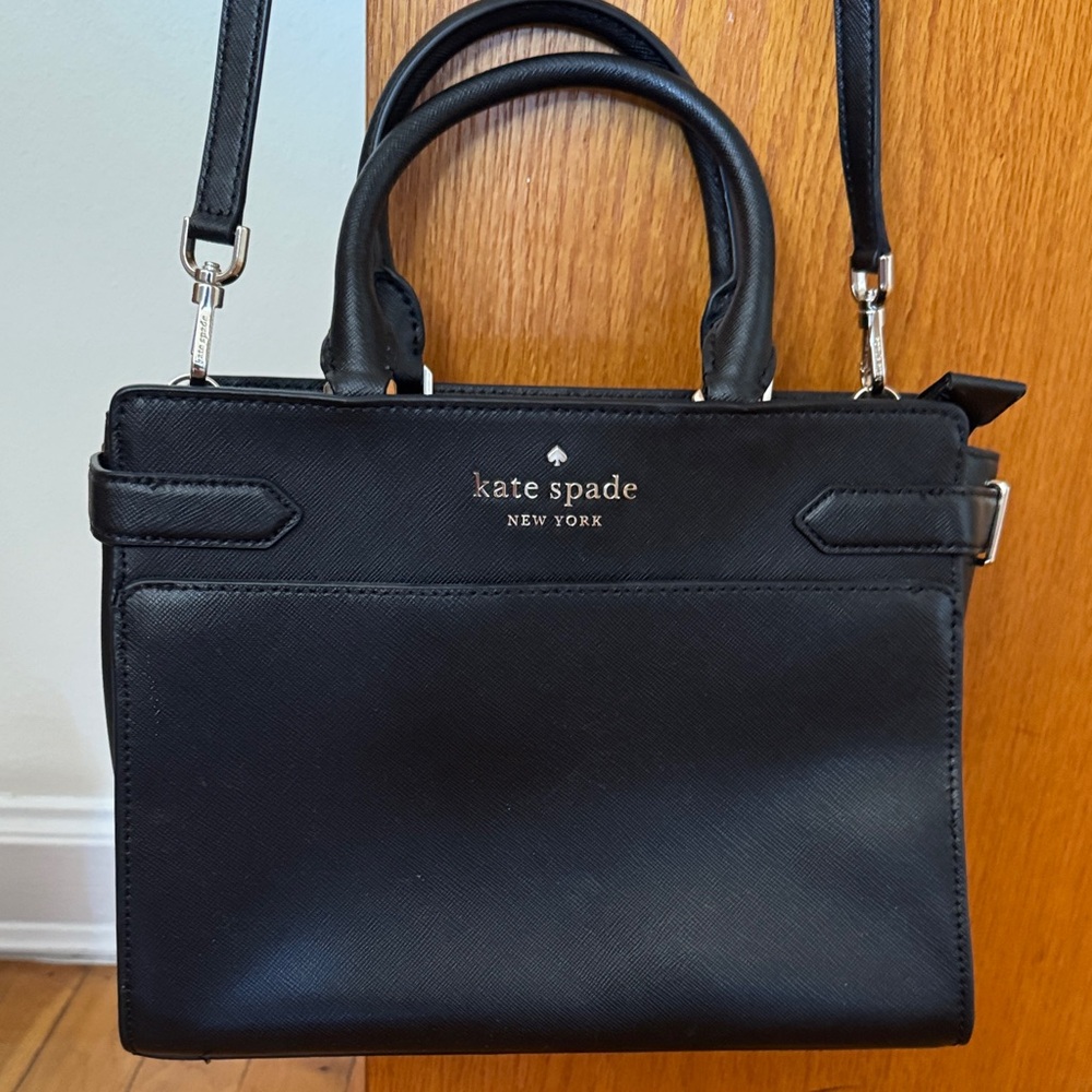 Authentic Kate Spade Black Satchel Bag